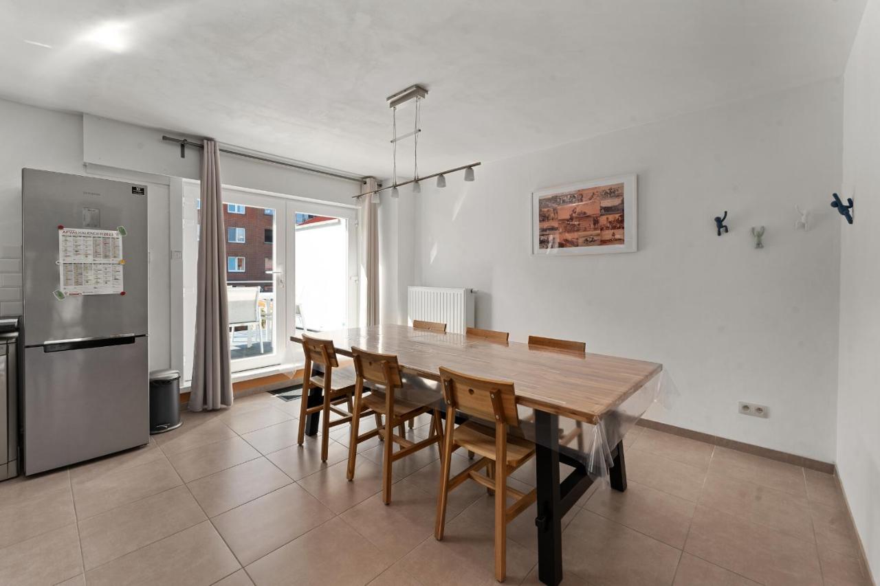 Ruime Woning 10P Met Zonnige Tuin & Nabij Strand Blankenberge Exteriér fotografie