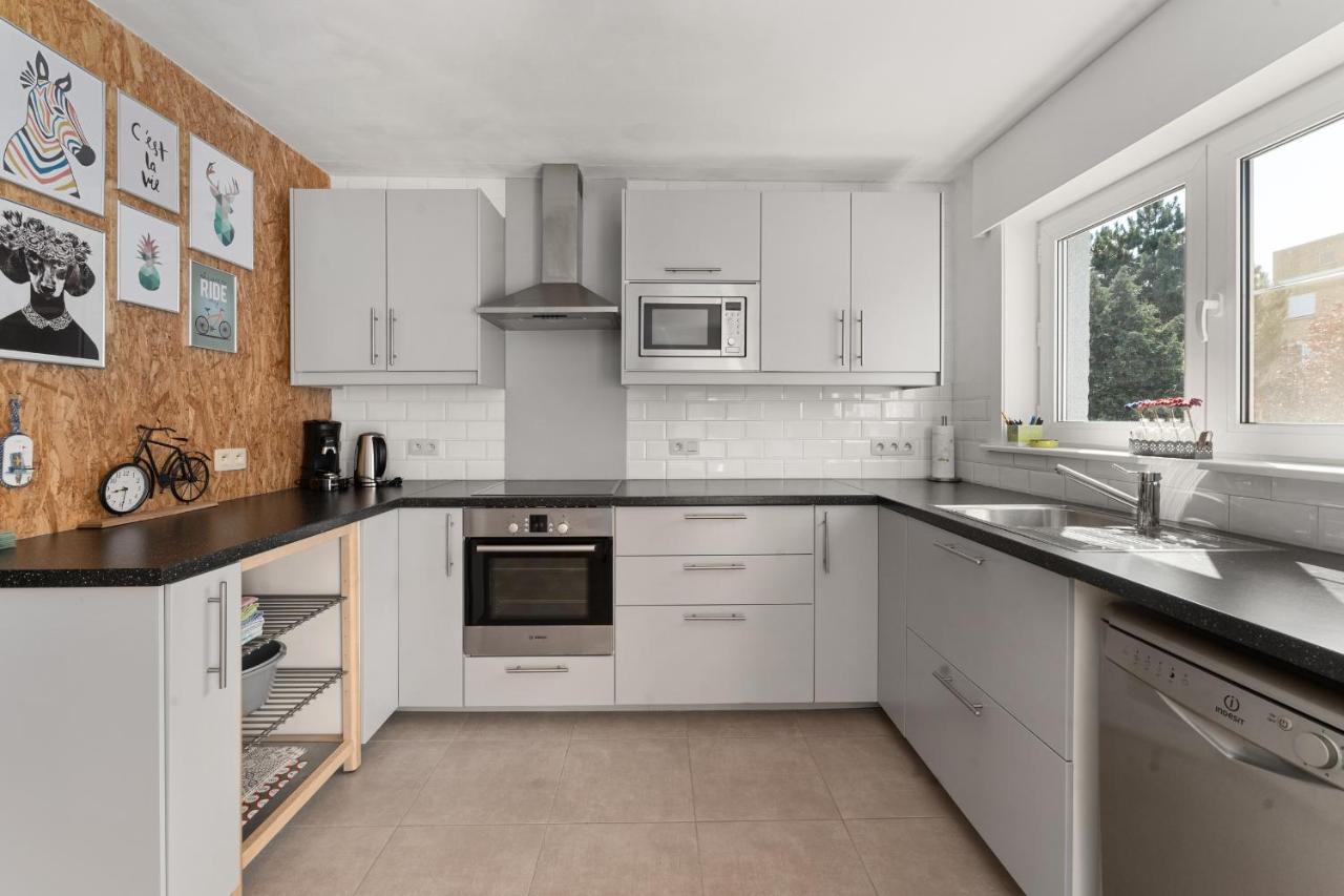 Ruime Woning 10P Met Zonnige Tuin & Nabij Strand Blankenberge Exteriér fotografie