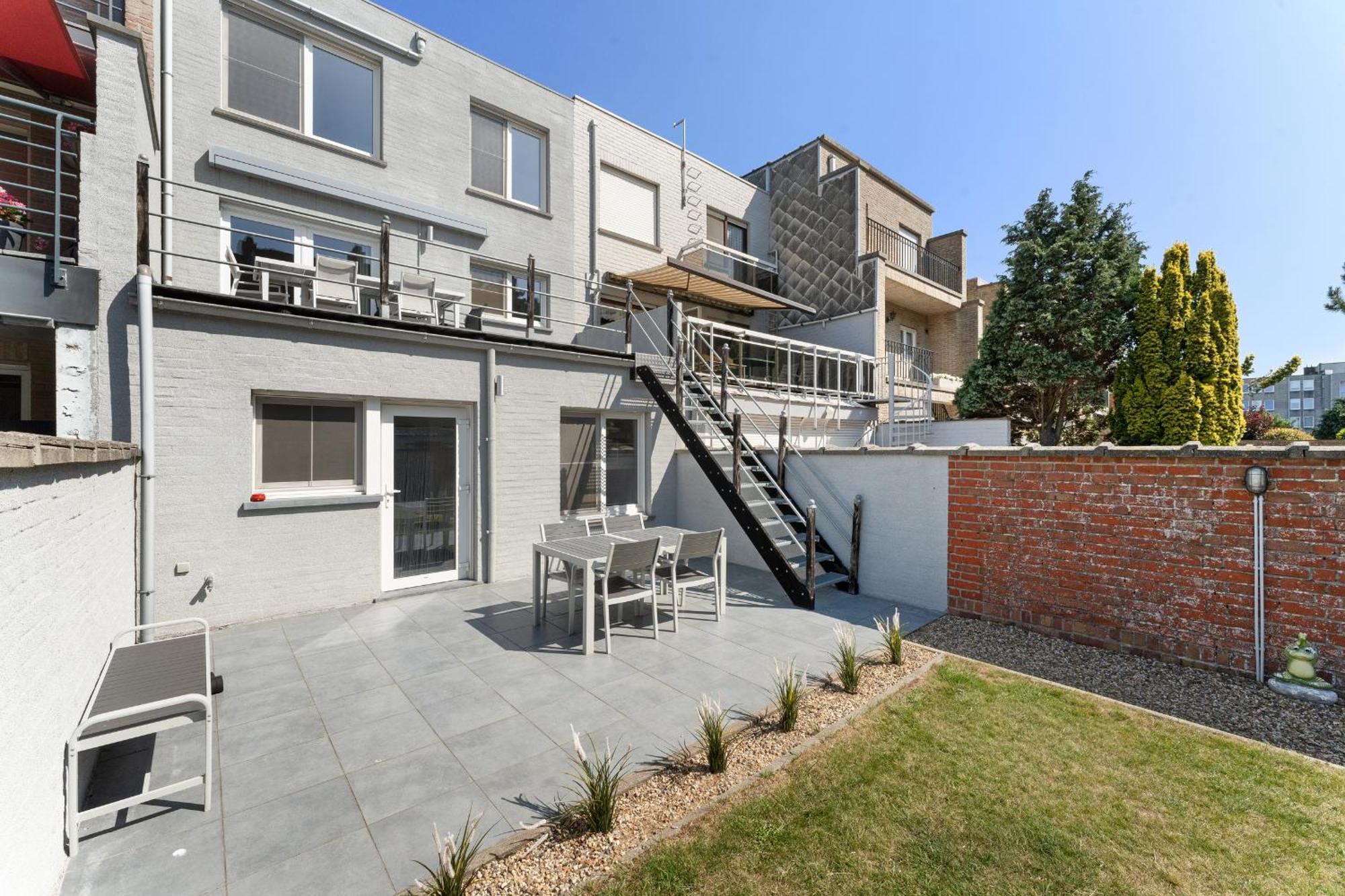 Ruime Woning 10P Met Zonnige Tuin & Nabij Strand Blankenberge Exteriér fotografie